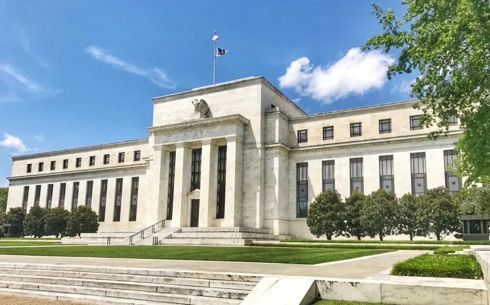 The Federal Reserve building in Washington, D.C.